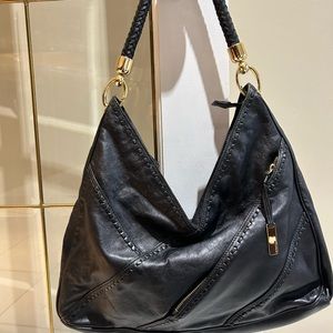 Via Spiga Black Hobo Bag